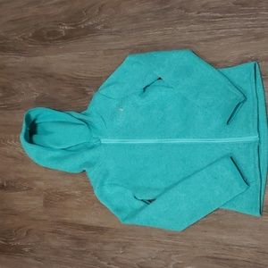 (M) Old Navy Active Youth Girl's Cozy Knit Heathered Hoodie Athleisure